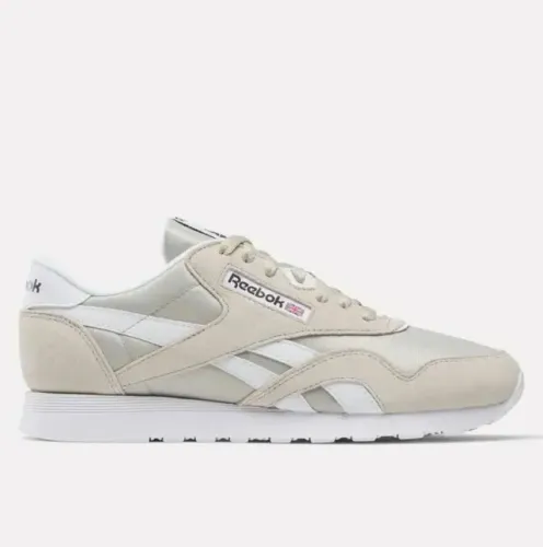Tênis Reebok Cl Nylon Masculino Beige/beige/white