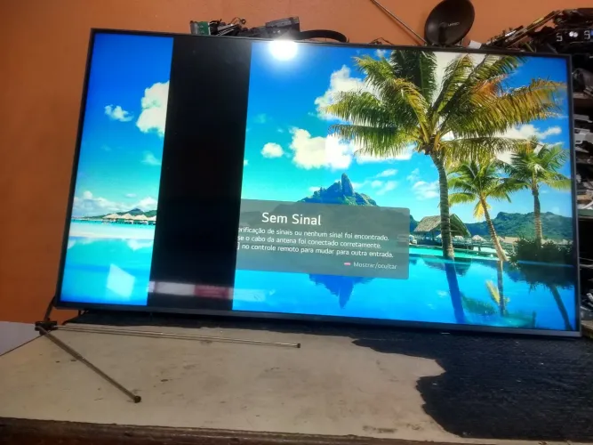 TV LG 55" Smart com avaria 250RS