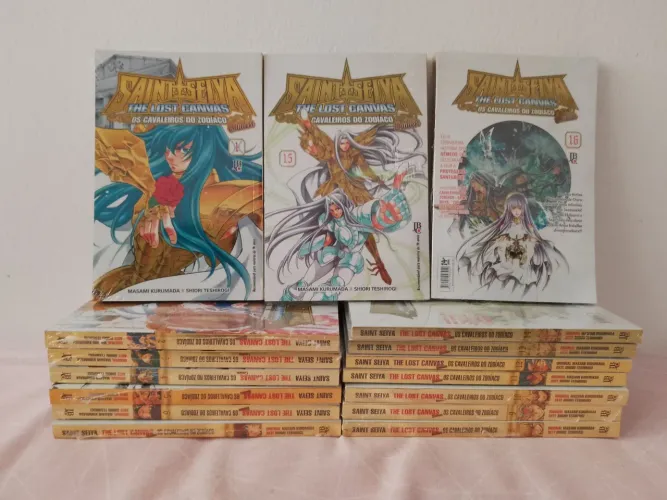 Os Cavaleiros do Zodíaco The Lost Canvas Gaiden - coleção completa