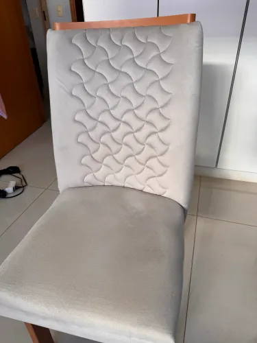 CADEIRA DE JANTAR CINZA