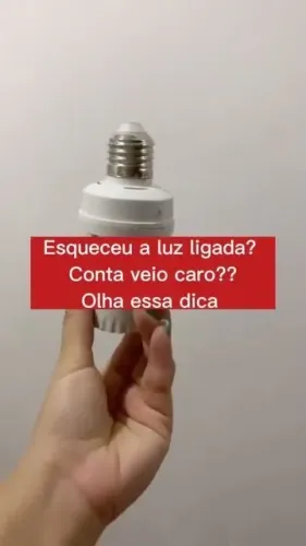 SENSOR DE LÂMPADA BOCAL E27 