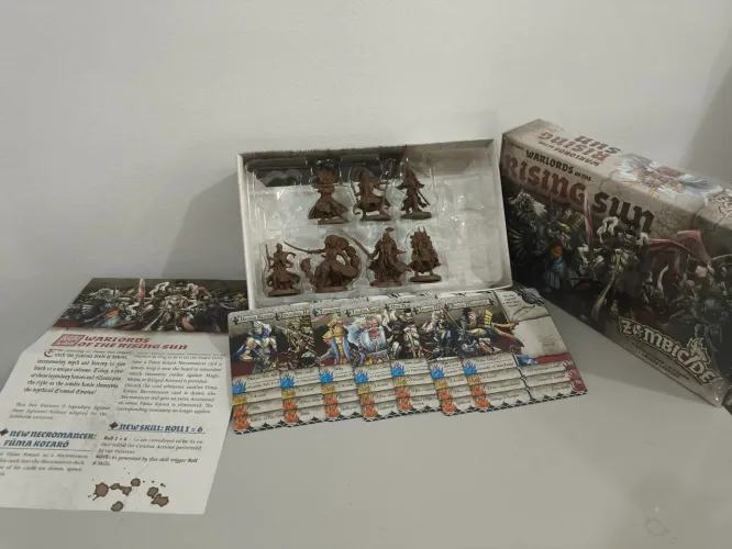Personagens KS Zombicide White Death Warlords of The Rising Sun