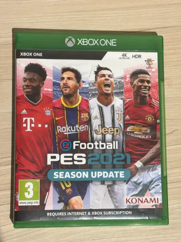 PES2021 SEASON UPDATE PARA XBOX ONE (CD NUNCA USADO).