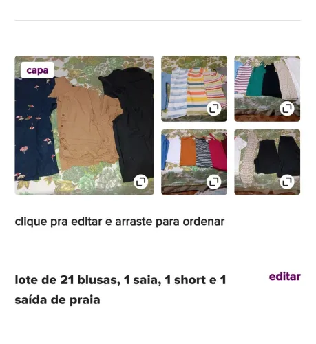 Roupas femininas