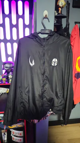 Blusão corta vento dupla face star wars mandalorian riachuelo XG