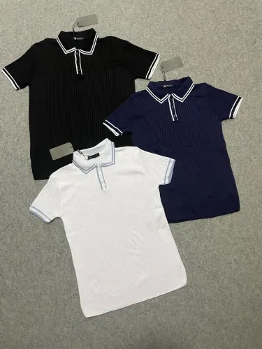 Camiseta Tricot Gola Polo