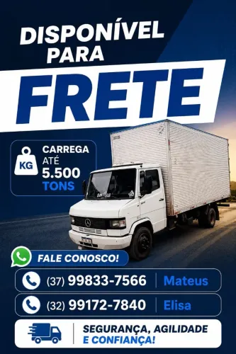 Fretes e mudanças carga e descarga por nossa conta 