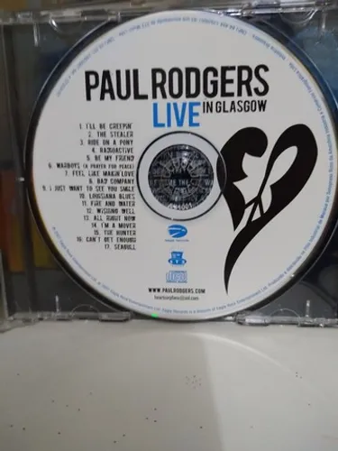 Cd Paul Rodgers, ex vocal Bad Company