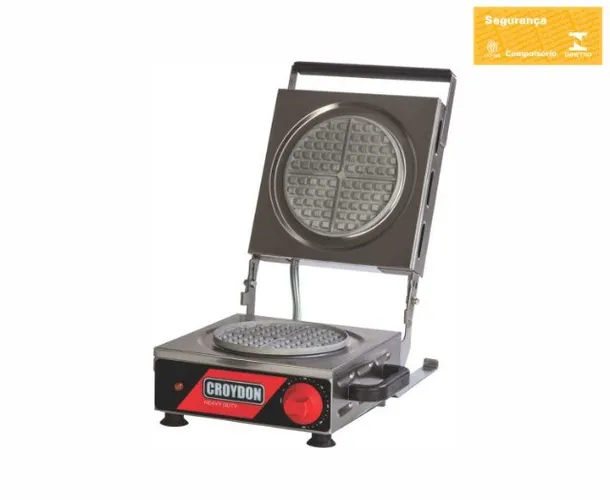 Wafleira Redonda Simples 220V Croydon - Mwrs