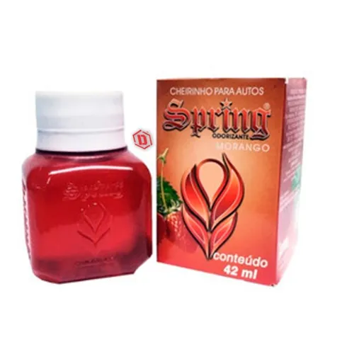 Aromatizante cheirinho Odorizante Pérola Spring Uva Morango Tutti Frutti (Modelo esponja)