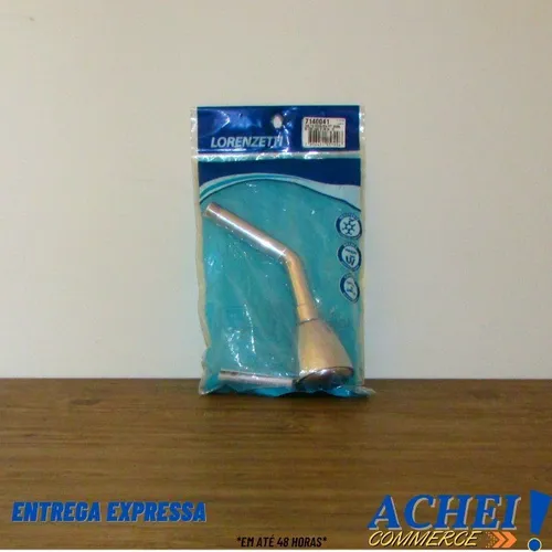 Ducha Simples Lorenzetti Cromada - Nova