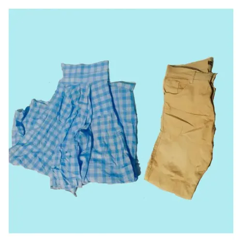 Combo: Camisa Social, Calça de Sarja.
