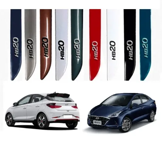 Friso Lateral Hyundai HB20- Azul / Branco / Cinza / Prata / Preto / Marron / Bronze