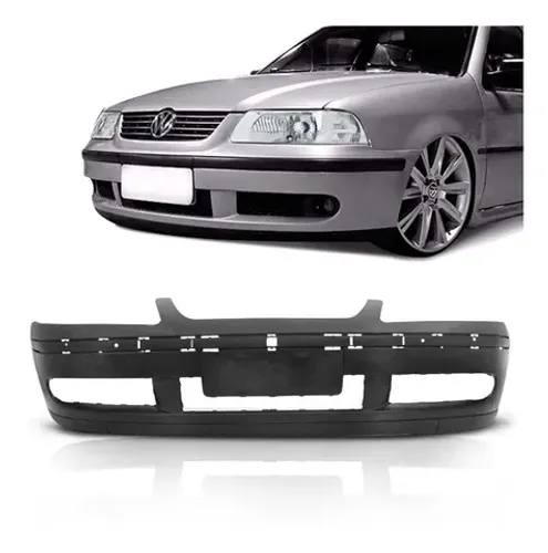 Parachoque Volkswagen Gol G3 Serie 1 1999 à 2005 - Preto Liso - Lumax