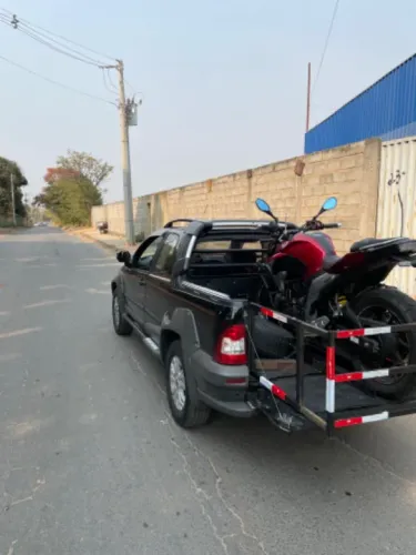 Carreto e reboque de moto