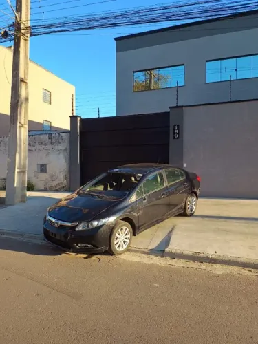 Sucata Honda Civic 1.8 Automático 2014 Preto Disponível para retirada de peças