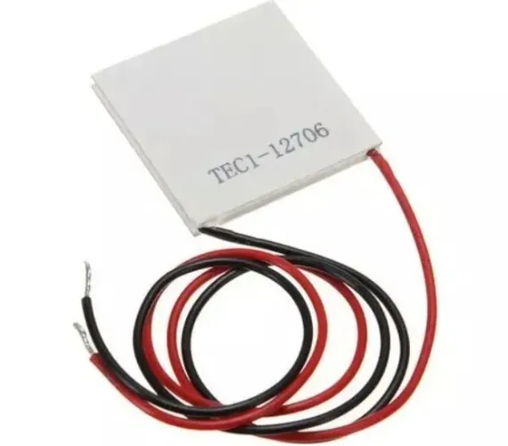 Pastilha De Peltier 12v 60w Tec1-12706 Termoeletrica Arduino Automação COD-CP228