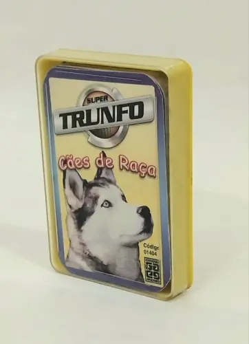 Jogo de cartas "SUPER TRUNFO"  GROW. CÃES DE RAÇA  Código 01404  