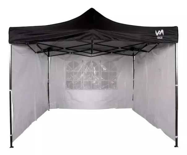 Gazebo Tendas Wild 3x3 Articulado Em Aço 3 Paredes De Lona Promoção para retirada
