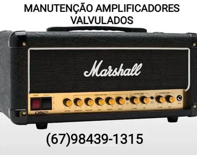 Manutenção e conserto de Amplificadores Valvulados 