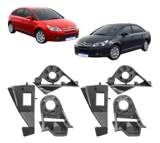Kit Garra Farol C4 Pallas Hatch Vtr 2007 2008 2009 2010 A 13