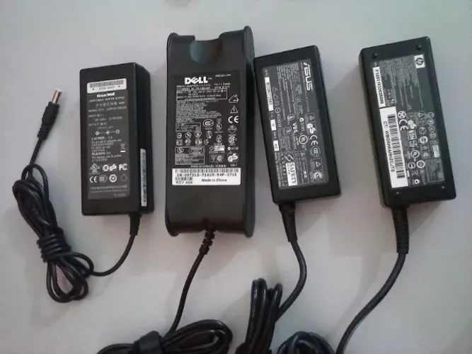 Fonte Carregador para Notebook Asus, Acer, Positivo, Dell, HP e outras marcas