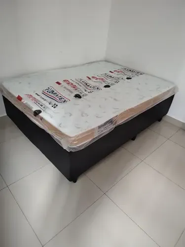 Cama casal base mais colchão entrega grátis 