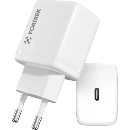 Carregador de Parede Fortrek 3.0A 20W FK 131B (1 USB-C) Fast Charge - WZetta