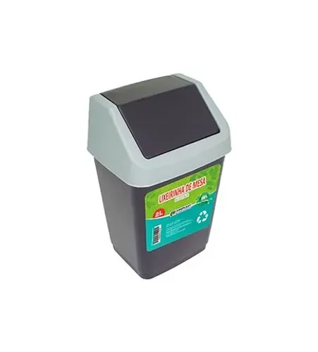 Lixeirinha De Mesa Basculada 2 Lts 25459 Arqplast