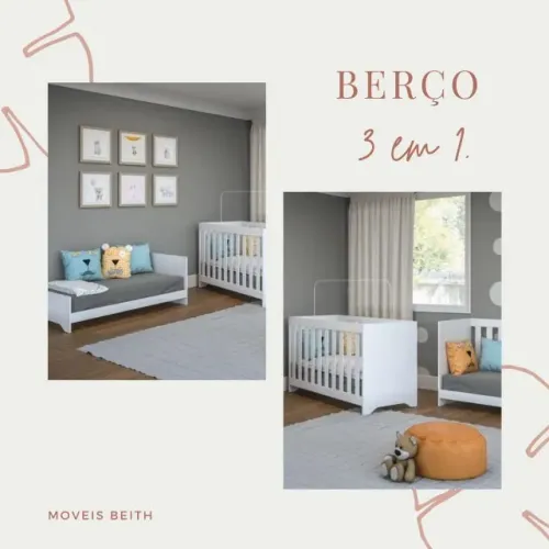 Promoção Berço 3 em 1 - 15/11
