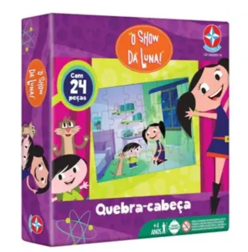 Quebra-cabeça Show da Luna! 24 Peças