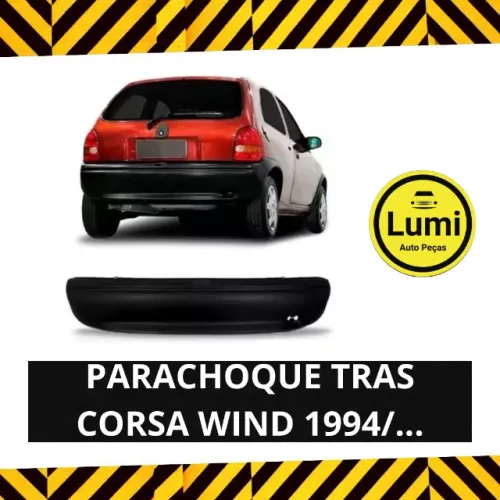 Parachoque Tras Corsa Wind 1994/... - NOVO 