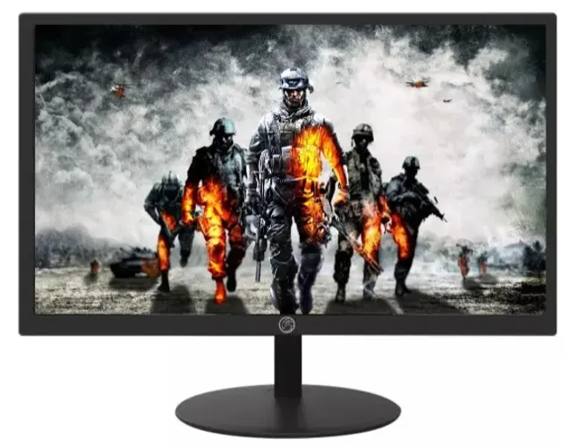 Monitor 23 Led Full Hd Hdmi / Vga Tela Plana - Preto 110v/220v - Novo, c/ garantia
