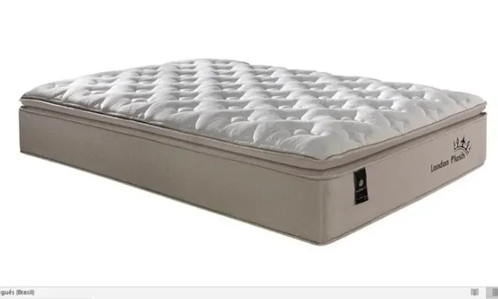 quarto cama colchao king size molas ensacadas 