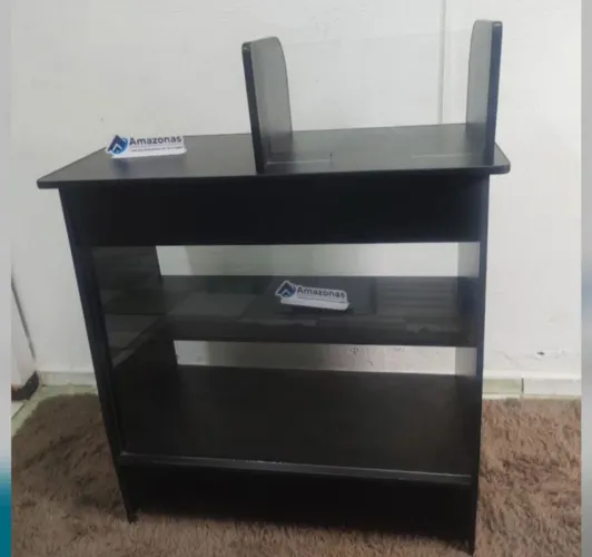 Balcão Expositor Caixa Preto