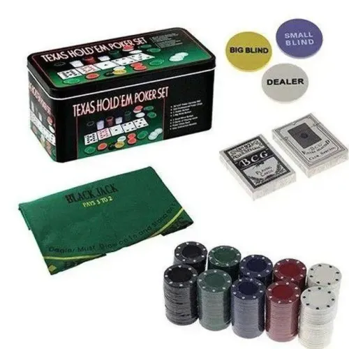 Jogo Poker 200 Peças Rocie Elj0203