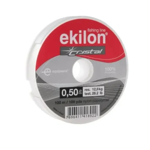 Linha de Pesca Crystal 0,50mm 100m 100% Poliamida