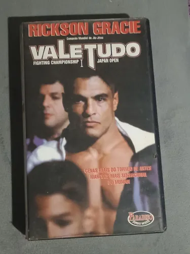 Rickson Gracie Japan open vale tudo 94 fita VHS