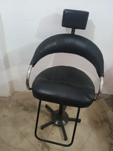 Cadeira de Barbeiro, Salão de BELEZA, ou Design de Sombrancelhas - Preta