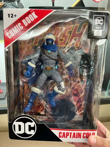 Mcfarlane Toys Capitão Frio Comic (page Punchers)