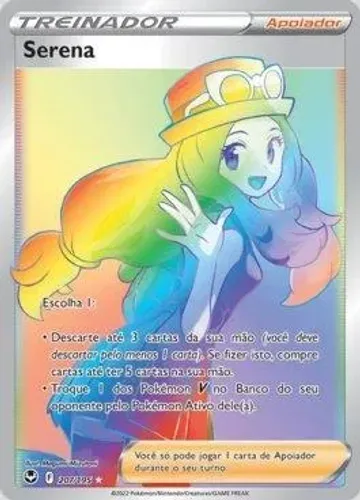 Carta Pokemon Serena (207/195)