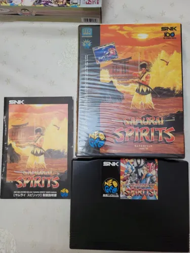 Samurai Spirits Shadown Neo Geo Aes Completo Original Japonês 