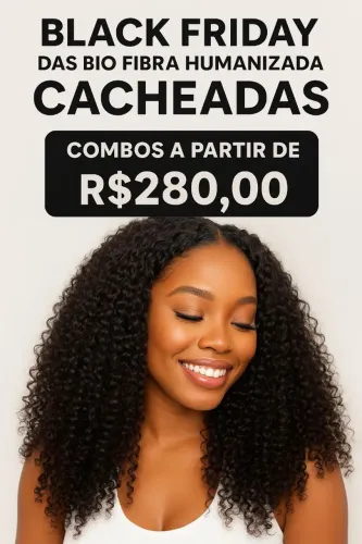Promoção Combos de bio humano cacheado.
