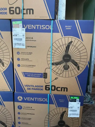 Ventilador de Parede Ventisol 60cm (Novo)