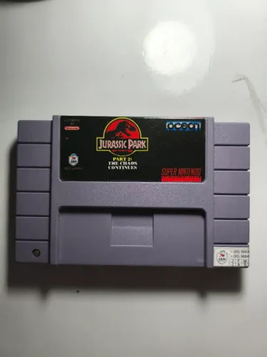 Cartucho Jurassic Park 2 SNES
