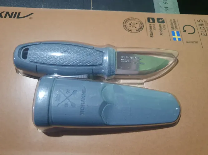 Faca Morakniv Eldris Light Duty - Azul empoeirado