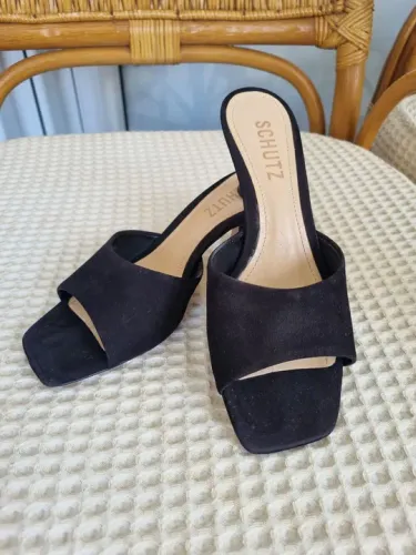 Tamanco Schutz Preto - Tamanho 34