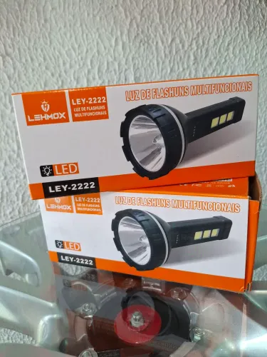 Lanterna LED Multifuncional LEY-2222 - Iluminação Potente!