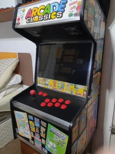 Fliperama tipo bartop pronto para uso
