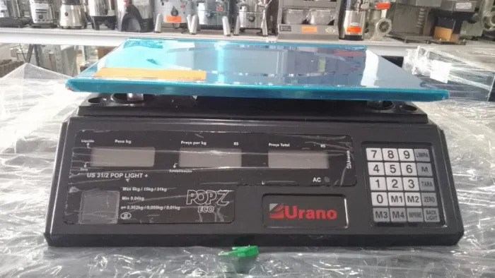 Balança Urano Pop 31 Kilos  02 Gramas - NOVA